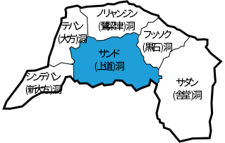 サンドドン(上道洞) Map