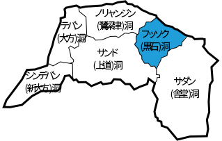 フッソクドン(黒石洞) Map