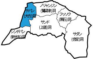 テバンドン(大方洞) Map